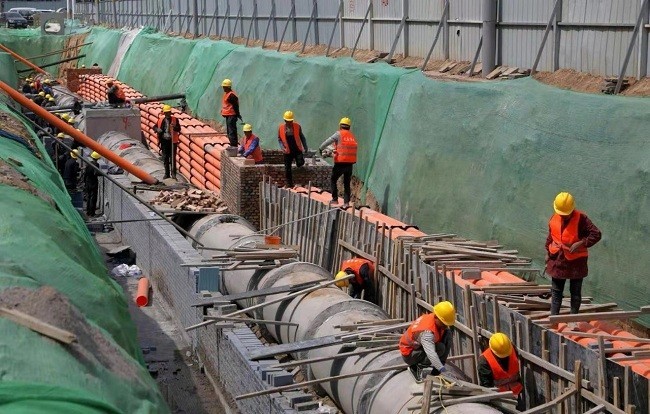 运城禹都大道“里子”建设工程接近尾声 7月1日前全线通车